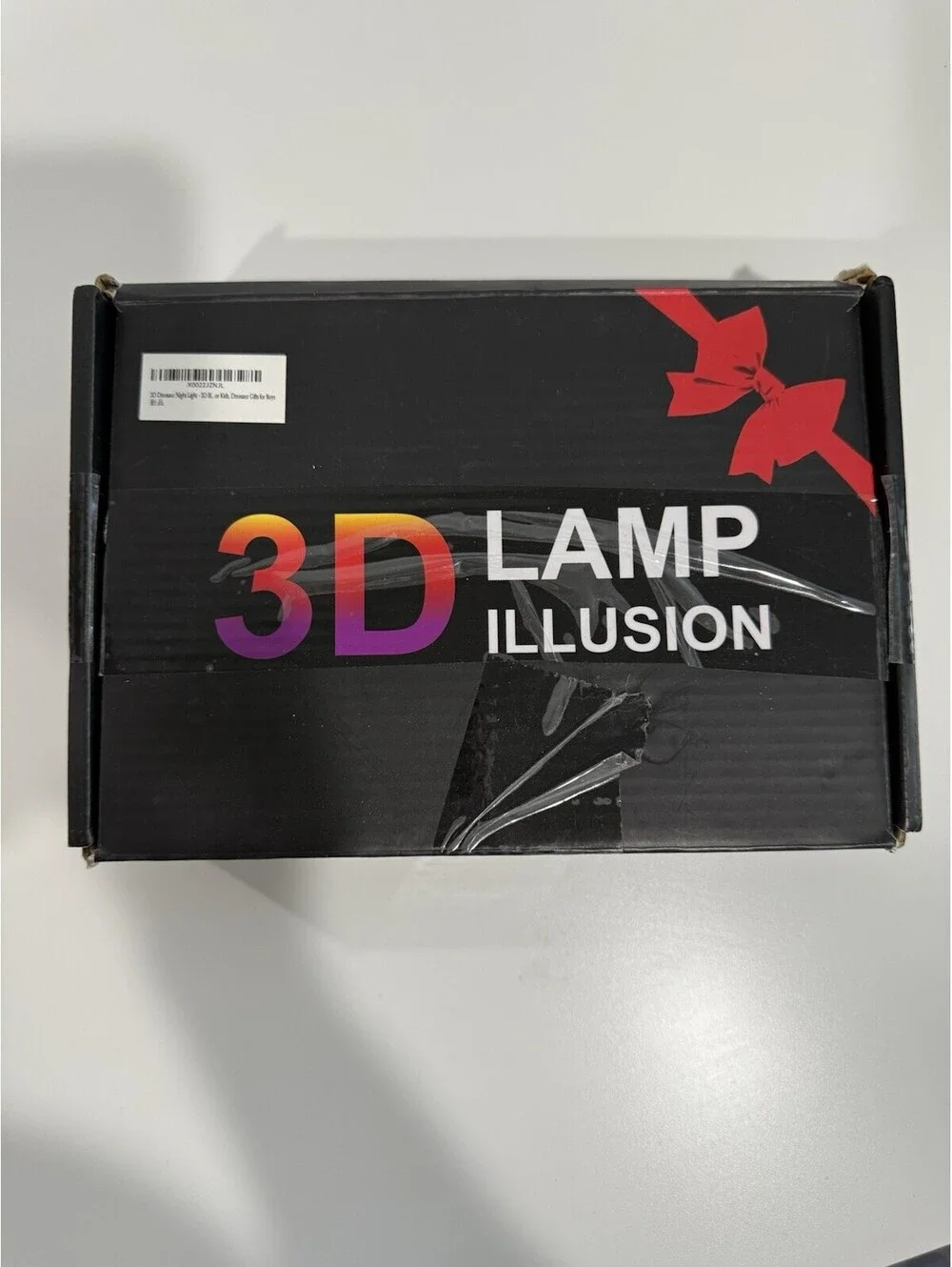 Dinosaur 3D Illusion Lamp Night Light 3 Dinosaurs 16 Colors With Remote